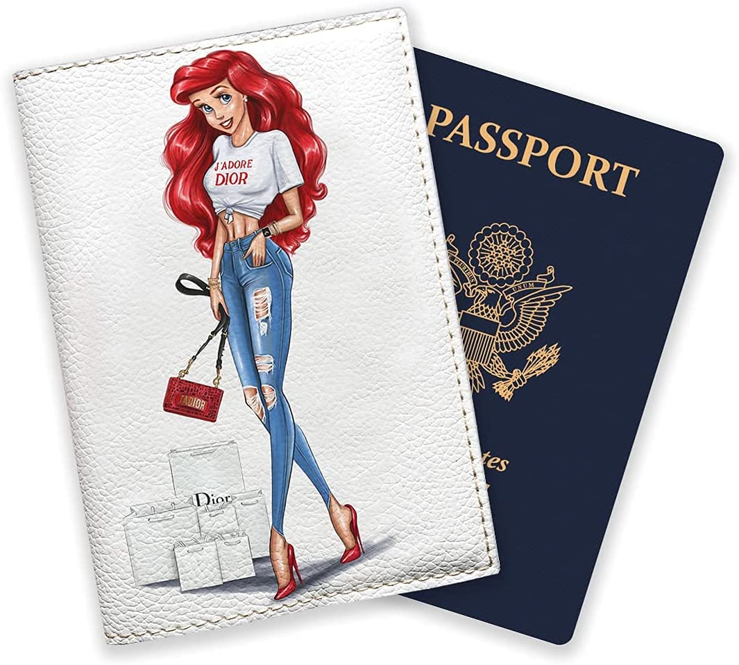 【 現貨 】Disney 迪士尼限量Ariel 美人魚護照套 Little Mermaid Passport Cover