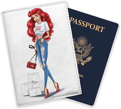 【 現貨 】Disney 迪士尼限量Ariel 美人魚護照套 Little Mermaid Passport Cover