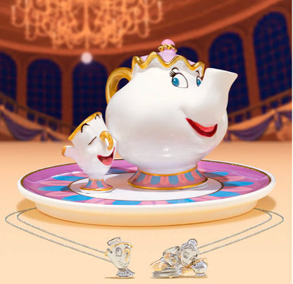 【 現貨 】Disney 迪士尼美女與野獸貝兒公主限量香薰蠟燭+首飾套裝 Candle Jewelry Set