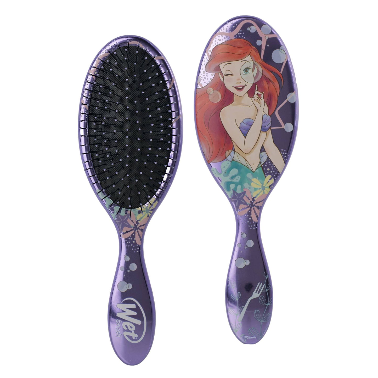 【 現貨 】Disney Ariel 美人魚公主限量乾濕兩用鬆軟梳 Comb Brush