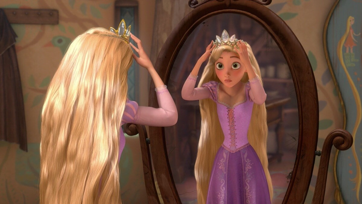 【 現貨 】Disney 迪士尼長髮公主頸鏈 Rapunzel Necklace - Tangled